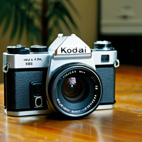 Home 22 **
"A vintage 35mm film camera, like a Pentax K1000 or Canon AE-1, sitting on a wooden table with a roll of Kodak Portra 400 film beside it. The background is softly blurred, hinting at a cozy home studio. Emphasis on the tactile quality of the camera and film. Warm lighting. perfect anatomy, natural proportions, professional photography, high quality, safe for work, appropriate content, fully clothed, modest, family-friendly."
**
