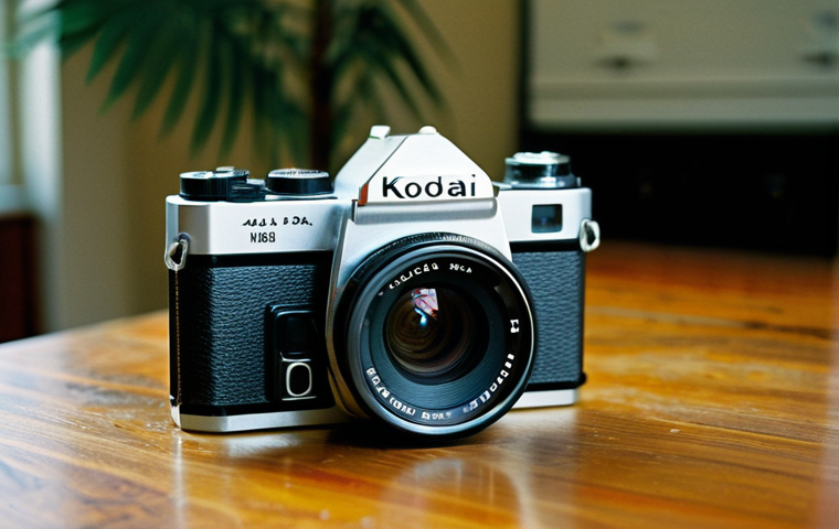 **

"A vintage 35mm film camera, like a Pentax K1000 or Canon AE-1, sitting on a wooden table with a roll of Kodak Portra 400 film beside it. The background is softly blurred, hinting at a cozy home studio.  Emphasis on the tactile quality of the camera and film.  Warm lighting.  perfect anatomy, natural proportions, professional photography, high quality, safe for work, appropriate content, fully clothed, modest, family-friendly."

**